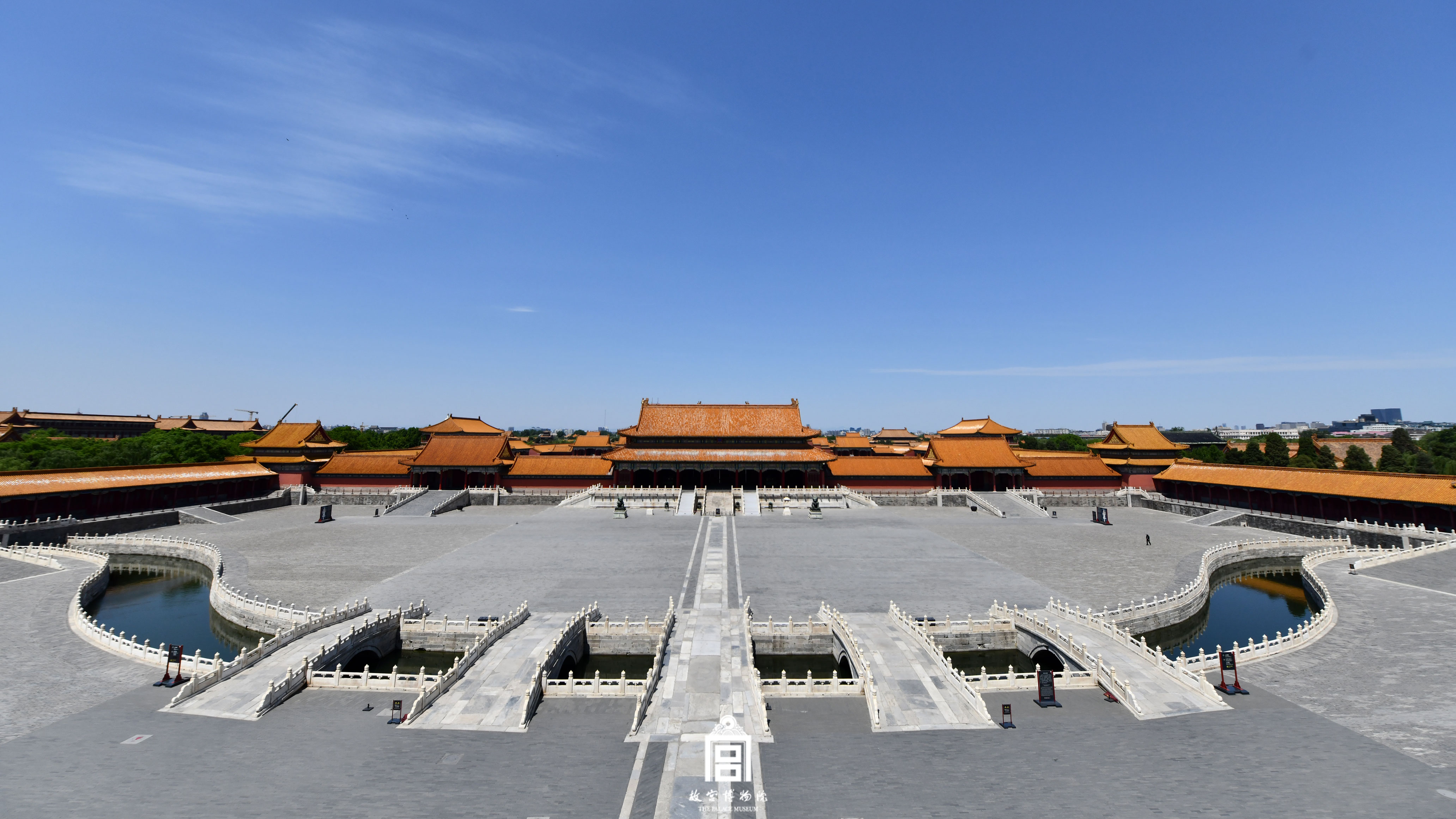 202305-太和门广场-夏季-中轴线 - 故宫博物院 - 故宫壁纸