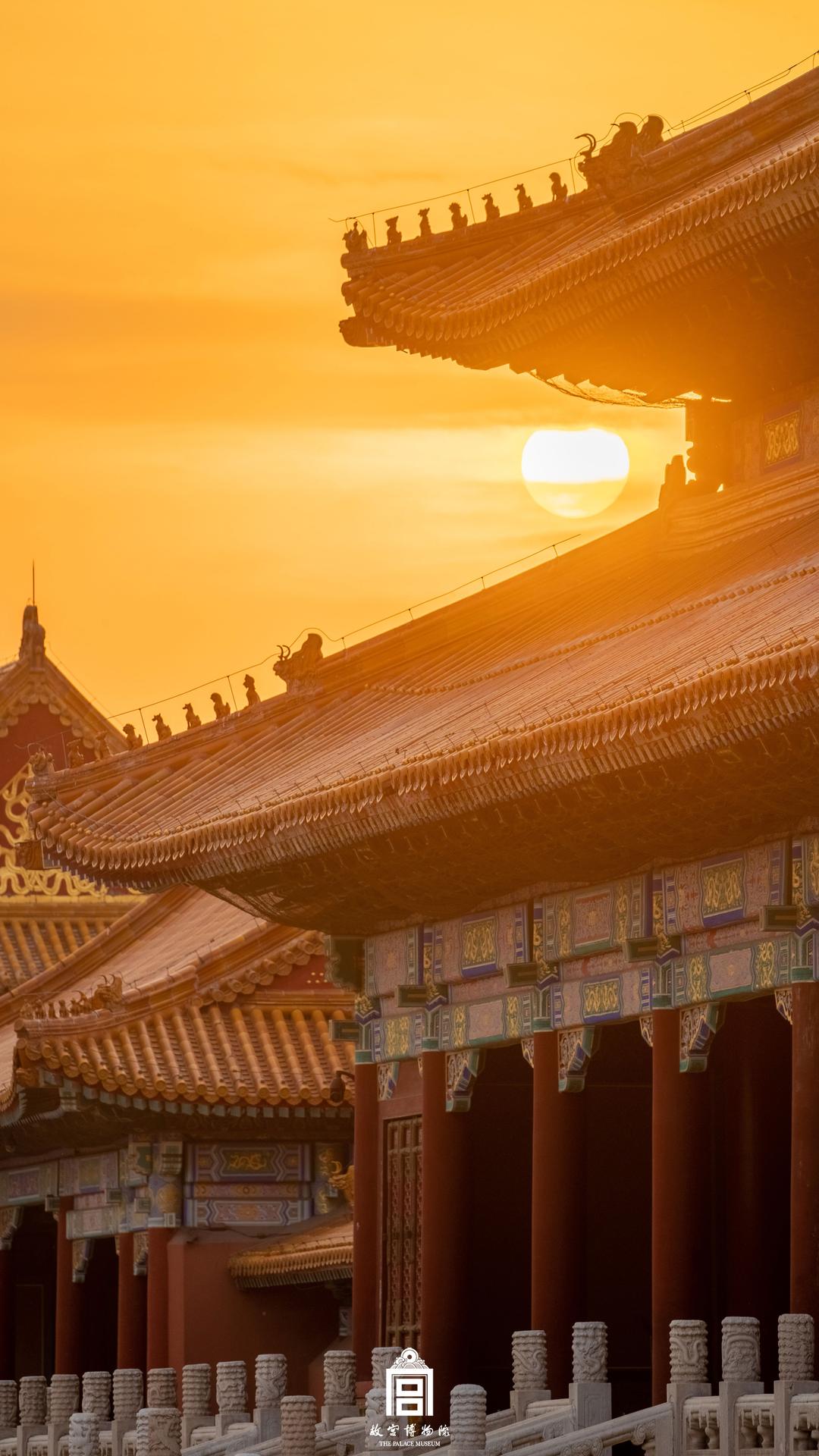 202307-太和门广场-夏季-中轴线@屋顶@霞