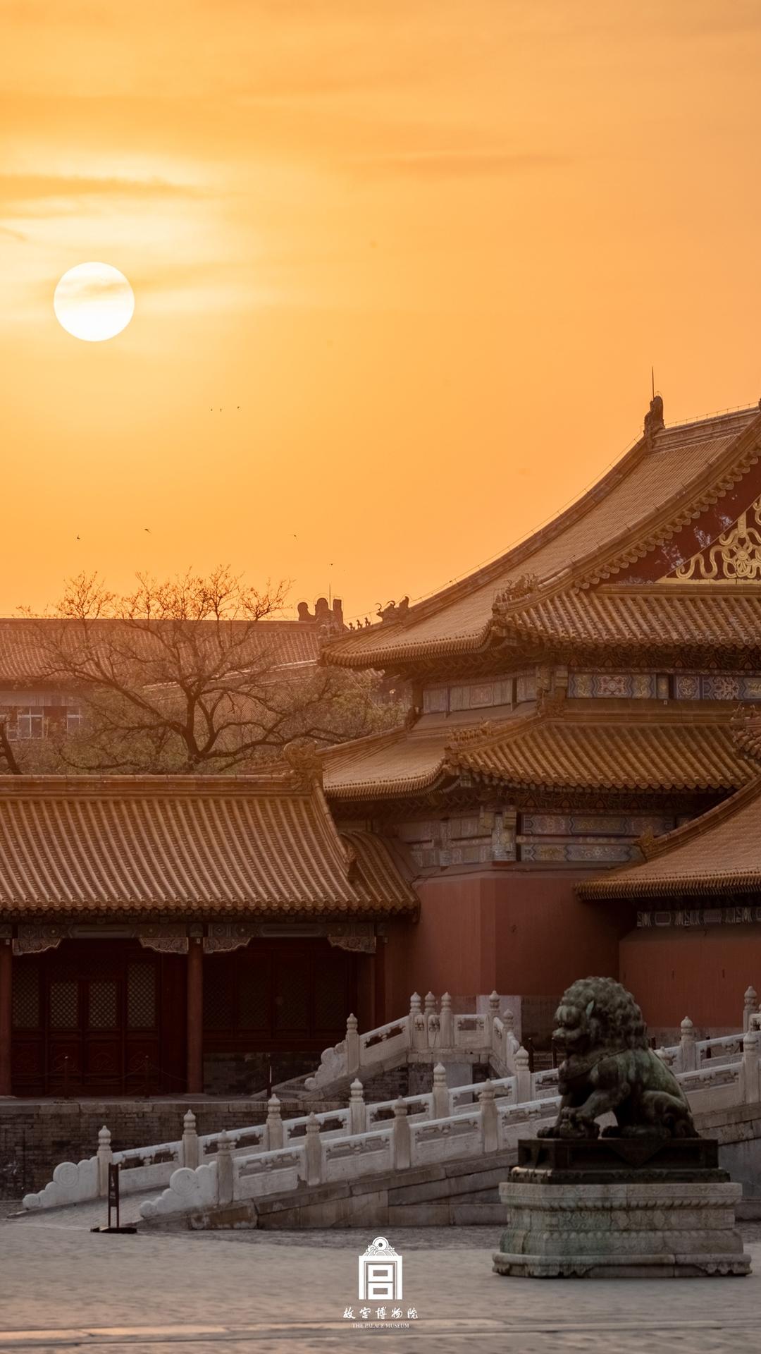 202209-太和门广场-秋季-霞 - 故宫博物院 - 故宫壁纸