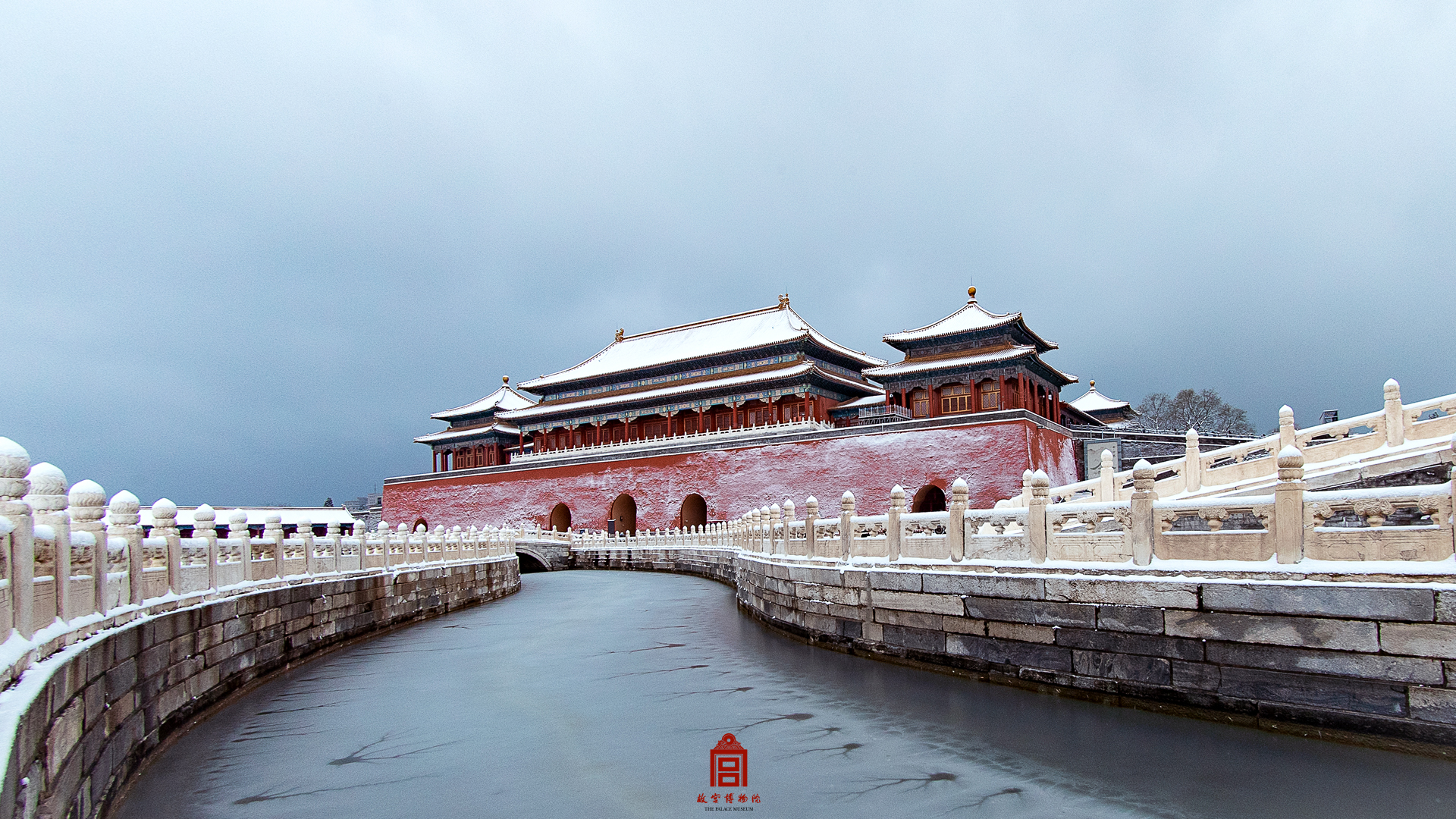 202312-太和门广场-冬季-雪 - 故宫博物院 - 故宫壁纸