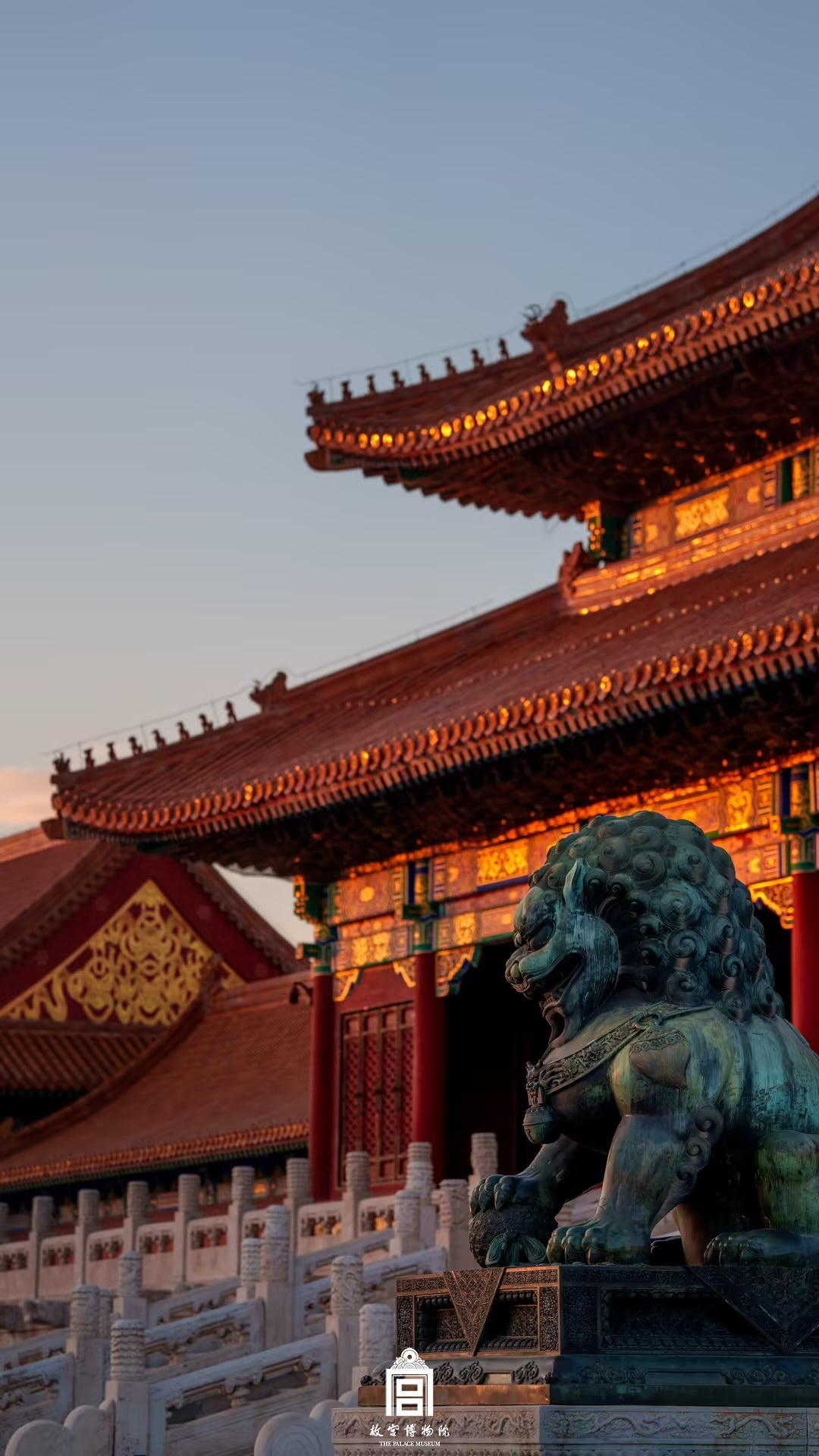 202501-太和门广场-冬季-狮子