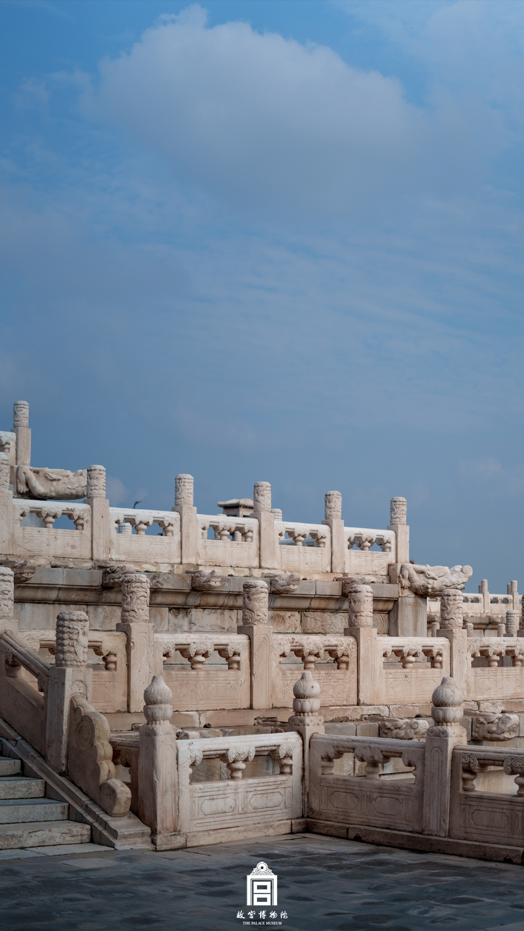 202508-太和殿广场-秋季-故宫三大殿的石台基